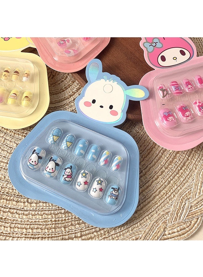 Sanrio 6 Packs Kawaii Cute Cartoon Kitty Nail Charms, 3D Flatback Resin Rhinestones for DIY Nail Art Slime Decorations, Perfect for Women Girls - Image 3